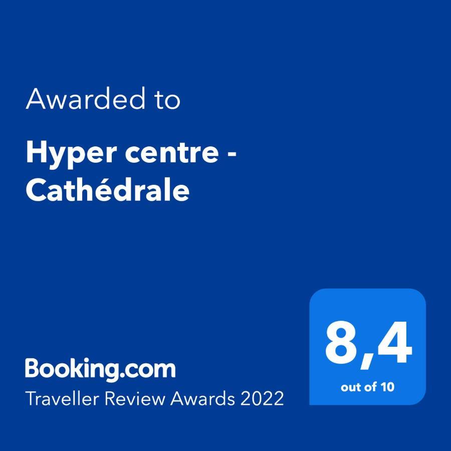 Hyper Centre - Cathedrale Leilighet Reims Eksteriør bilde